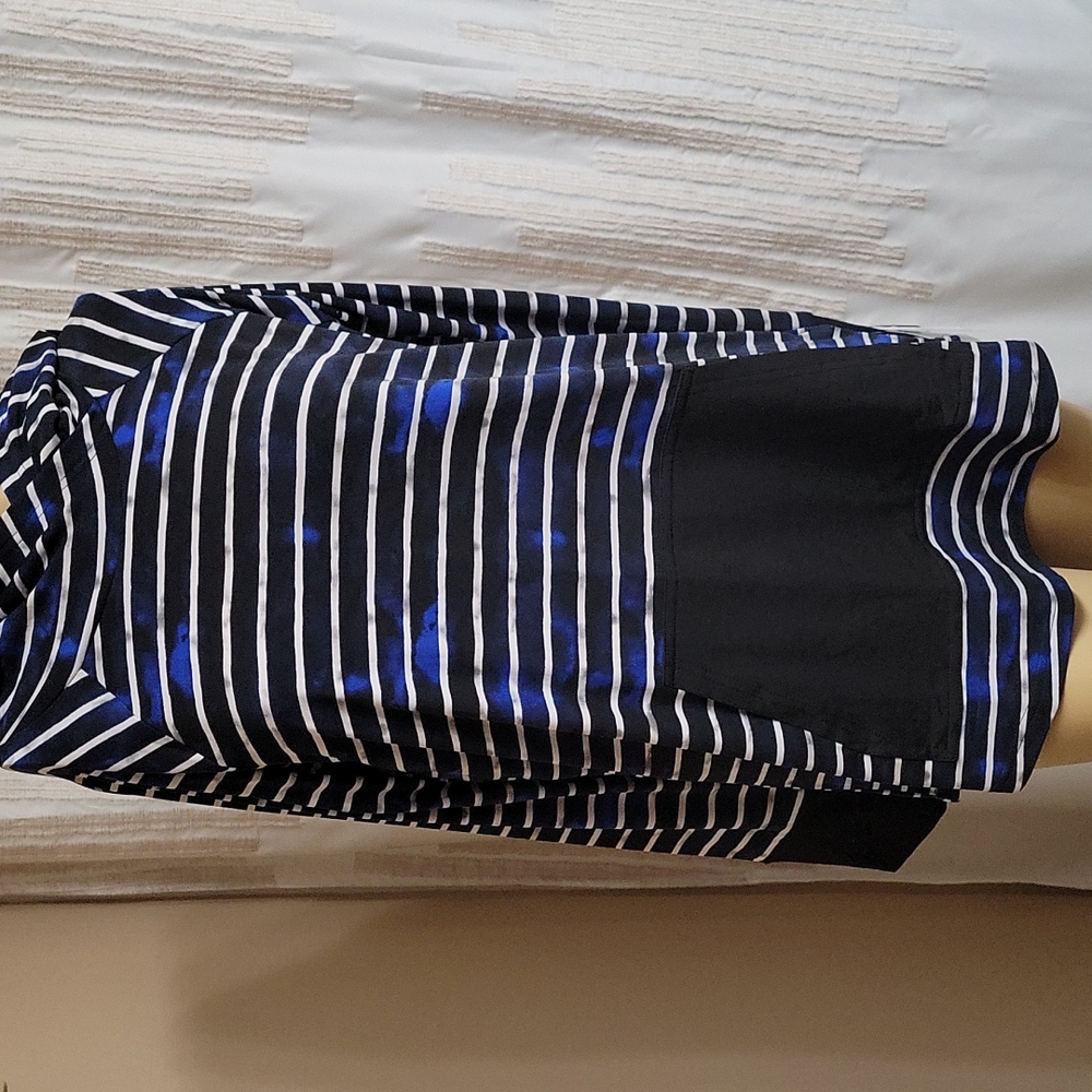 Lularoe  Black/Blue/White Amber Hoodie! NWT